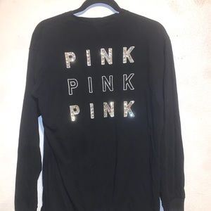VICTORIA SECRET PINK LONGSLEEVE TEE